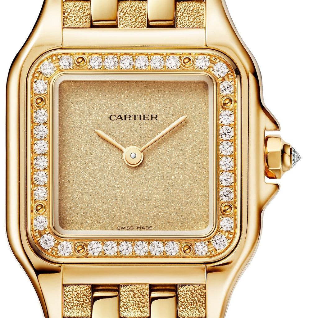 Panthère de Cartier Small Model | 22mm, 18K Yellow Gold, Gold Dial