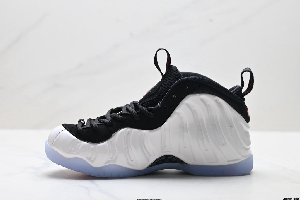 Nike Air Penny Foamposite One Black White Red Sneakers