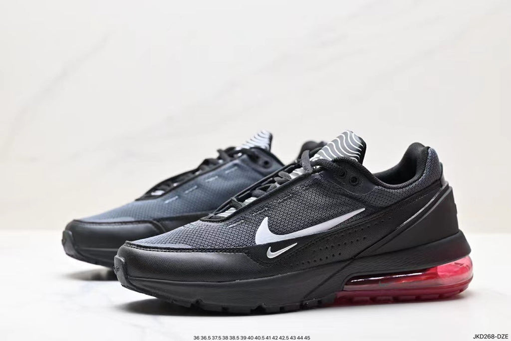 Nike Air Max 270 React Black White Purple Sneakers
