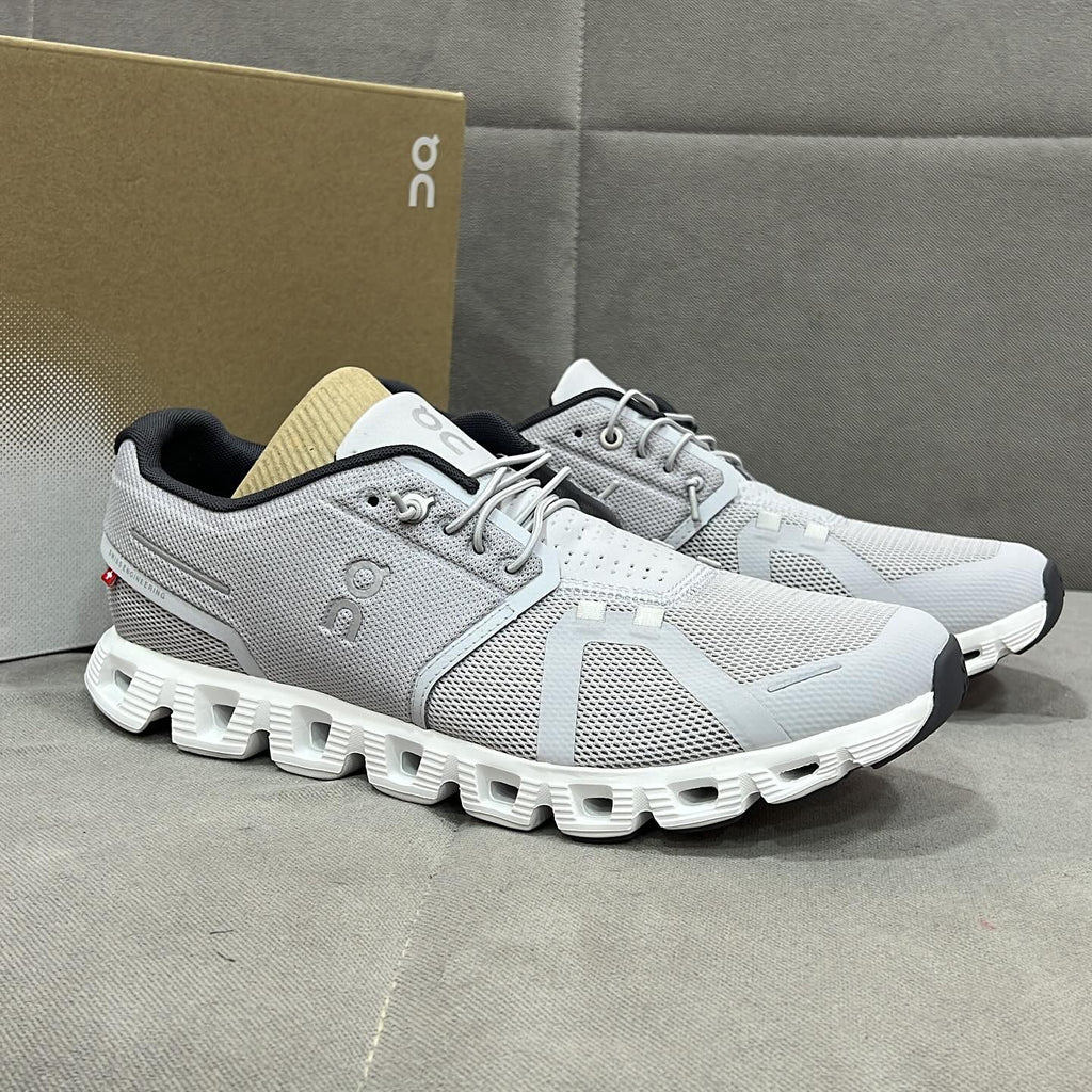 On Cloud 5 Glacier Gray Shoes