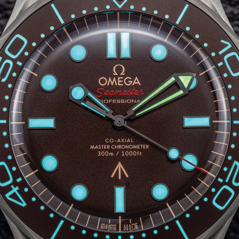 OMEGA Seamaster Diver 300M 007 Edition Titanium 42mm - Brown on Bracelet
