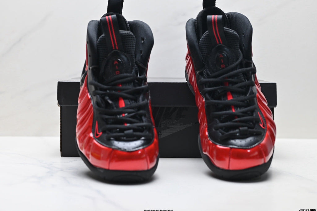 Nike Air Foamposite One Penny Red and Black Sneakers