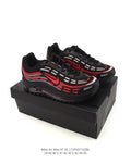Nike Air Max 97 SE Black Red Sneakers CVFE0112ZBL