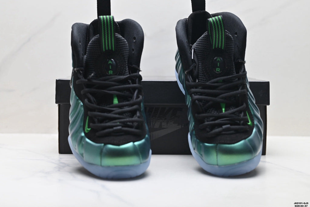 Nike Air Foamposite One Huarache Black Green Sneakers