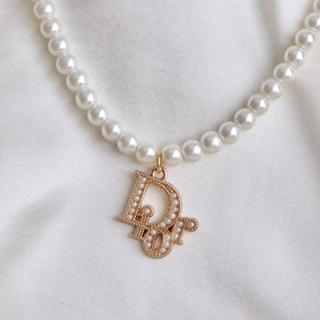 18K Dior Pearl Necklace
