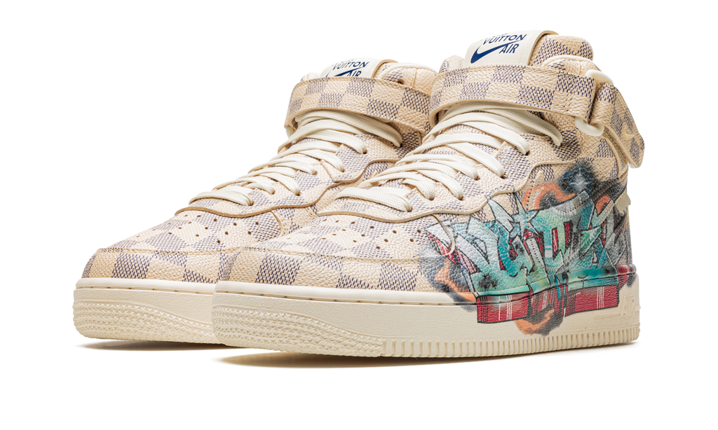 Louis Vuitton Air Force 1 Mid "Virgil Abloh - Graffiti" 1A9VE0