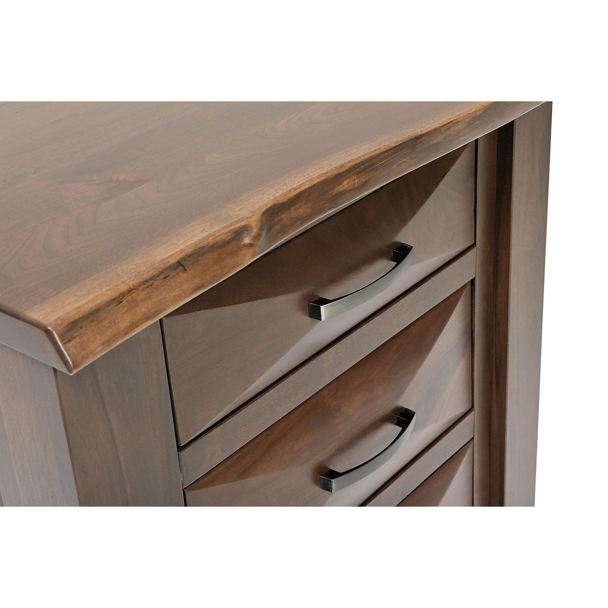 Atley Live Edge 5pc Set w/ Storage Bed